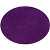 rugsx Tappeto semplice, monocromatico, monocolore Eton per camera, soggiorno, camera da letto, stanza dei bambini, viola, dimensioni diverse, cerchio 150 cm