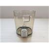 Generico 48026518 Contenitore polvere tasto grigio compatibile per Hoover scopa elettrica H-Free 800 HF822... e Rhapsody RA22...