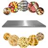 Generico PRM Acciai Tagliere Acciaio Inox - Tagliere da Cucina e Spianatoia Acciaio Inox per Impastare Pizza, Pane, Pasta Sfoglia, Cioccolato e Dolci - 700x560 Con Piega Frontale 20mm. No Alzatina Paraschizzi.