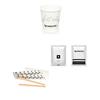 Nespresso Kit Accessori Caffè: 50 bicchierini di carta 110ml, 50 Palette in Bamboo e 50 bustine di zucchero bianco