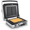 Fritel WaffleTastic CW 3637 - Gaffle per waffle, 4 x 7 cialde tradizionali belghe - 1600 W - Piastre intercambiabili - senza PFAS + timer 60 min - Grigio chiaro