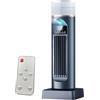 Generic Tower AC condizionatore d'aria, ventilatore portatile per stanza, 6 velocità, silenzioso, oscillante, senza lama, con telecomando, per camera da letto, soggiorno, ufficio,