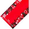 Olivo Tappeti OLIVO.shop Tappeto natalizio a metraggio per interno ed esterno, Passatoia Rossa Natale su misura larga 1 metro Passatoia per eventi, Tappeto Natale Fantasia JINGLE ROLL GIFTS (10 m, GIFT)
