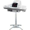 Speedypress 70HD-W Pressa da Stiro a Vapore Heavy Duty 1600watt Bianca 68cm + Stand by Speedypress (Attacco Ferro, Filtro e Coperchio)