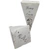 PV Grafik Pz 24 Cono Portariso Matrimonio Personalizzato, Cono Portariso Chiuso Matrimonio Personalizzato, Personalizza e seleziona la quantità desiderata. (Matrimonio 3)