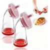 Generico Sesame Seed Grinder - Manual Sesame Mill for Fresh Flavor, Flaxseed Grinder, Easy Twist for Rice, Salads, Noodles & Stir-Fries, Compact 4.5 in, Plastic Body & Stainless-Steel Core(2pcs)