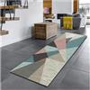 Siunwdiy Tappetino Cucina 60X260cm Multiuso，Tappeti cucina Antiscivolo Lavabile，Moderno e diseño Tappeto,Tappetto Pelo Corto per la Cucina per Soggiorno Camera da Letto Cucina Bagno,