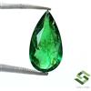 SBI Gems 10.75x5.8x3 MM Naturale Smeraldo Zambian Pera Taglio 1.19 Cts Sfaccettato Loose