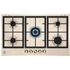 Electrolux KGS9536RS - Piano cottura 5 fuochi da 90 cm colore Sabbia