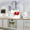 Cube Print and Display Spruzzo di vetro della cucina stampato mele dell'acqua (1000w x 650h)