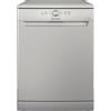 Indesit D2F HK26 S lavastoviglie 60 cm Libera Installazione, 14 Coperti, classe E, 6 programmi, Silver