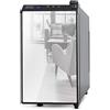 BLACK+Decker BD60326 - Cantina termoelettrica per vino con frontale a specchio, 8 bottiglie