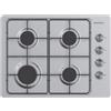 INFINITON ELECTRONICS Infiniton - Piastra a gas GAS43BXAL, 4 bruciatori, larghezza 60 cm, finitura in acciaio inossidabile, accensione manuale, diffusione speciale di 43 cm di profondità, posizionamento laterale dei