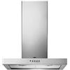 Zanussi ZHC75X cappa aspirante 360 m³/h Cappa aspirante a parete Acciaio inossidabile D - Cappe (360 m³/h, Aspirante/Filtrante, F, E, C, 65 dB)