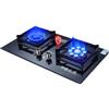 KKJPL Cucina A Gas 2 Bruciatori, 5,2 KW 9 Cavità Fuoco Alto Timer 180 Minuti (due Lati Indipendenti), Portapentole In Ghisa, Stufa Indipendente Campeggio All'aperto(LPG)