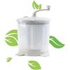 Generic Piccola Lavatrice Manuale Portatile Lavatrice Da Viaggio Per Appartamento, Lavanderia Campeggio Camper Viaggi 40x33cm Semplice Lavatrice Manovella