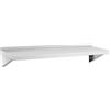Royal Catering RCWR-120.1 - Mensola da parete in acciaio INOX, 120 x 40 cm, portata fino a 80 kg