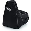 Game Over Poltrona Gaming BeanBag 83x60cm, Resistente all'acqua, Pouf per Interni con Tasche Laterali per i Controller (Fumo Cosmico)