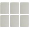 QUARKZMAN 6Pcs Toppe in Ferro per Riparazione 5x4 Pollici Grigio | Abbigliamento, Toppe Di Cotone Per Riparazione Tessuti Per Vestiti Pantaloni Borse