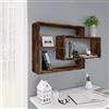 Rlxzsn Mensola sospesa da parete, per bagno, soggiorno, cucina, camera da letto e più libreria