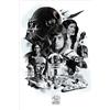 1art1 Star Wars Poster 40th Anniversary Montage Stampa 91x61 cm