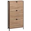 5 five simply smart 5five - scarpiera a 3 cassetti aliaj effetto rovere naturale