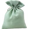 Generico 24 Sacchetti Portaconfetti | Vari Colori | in Cotone 10x13 cm BOMBONIERA Sacchetti Porta Confetti per bomboniere bomboniera (Verde Salvia)