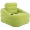 Intex 68586 Accent Poltrona, PVC, Singolo, 97 x 107 x 71 cm, Verde