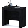 Bricozone Tavolo Consolle Allungabile Fino A 2.37 Metri 10 posti Design Moderno per Arredo Casa Ufficio Soggiorno Salotto Salone Sala da Pranzo Salvaspazio Colore Rovere Grigio 78 x 51 x 90 cm