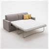 Nuvole di Sonno - Materasso Matrimoniale Per Divano Letto a 3 Pieghe in Water Foam Alto 7 cm, Rivestimento Anallergico con Sostegno Ortopedico e Ultra Resistente 140x178