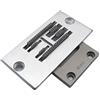ckpsms Marca - #541936+541647 1 Set Piastra Gola/MANGIMA Compatibile con/Sostituzione per Macchina Zig Zag 20U di Marca Singer
