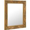 Generico Specchio da Parete Stile Barocco 50x60 cm Oro,Oro,5.1kg,320317