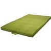 Velinda Materasso Divano Pieghevole Ospiti 120x200x10cm (Colore: Verde)