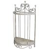 PALAZZO INT Palazzo Aja234 - Portaombrelli in stile rustico, 62 cm, colore: Bianco