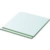 Generico Mensole in Vetro Trasparente 2 pz 30x30 cm,Mobili,Scaffalature,Scaffali e mensole per pareti-3051551
