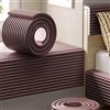 YHXAIQ Pannelli Imbottiti Parete Letto, Imbottitura Anti-Collisione della Parete, Pannello da Parete Autoadesivo, Pannello Decorativo Parete per Testiera del Letto, Camera dei Bambini(Brown,20 cm x 2 m 1pc)