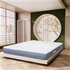 UpNap Fiore | Materasso OrtopedicoMatrimoniale 160x190 cm | Altezza 21 cm | Dispositivo Medico Classe 1 | Ergonomico e Traspirante | Prodotto in Italia