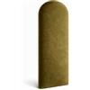 MEBLE ANGELO Angelo - Imbottitura da parete - Pannelli da parete 3D letto - Cuscino da parete - Pannelli imbottiti - Pannelli imbottiti - Pannelli da parete imbottiti - Verde oliva 70x20 - Pannelli imbottiti