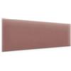 murando - Testiera Letto Imbottita - Rettangolo Velluto Qualità - Antimacchia - 30x90 cm 1 Pezzo - Pannelli Decorativi per Pareti - Cuscini Testata Letto - Pannelli Imbottiti - Elegante - Rosa Antico