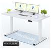 FLEXISPOT Scrivania Elettrica E5 PRO+ 160x80 cm, Regolabile in Altezza, 2 Motori, 3 Sezioni, Piano in Legno FSC Certificato, Modern Style, Ideale per Lavoro e Scrittura