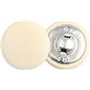 Elegantyl 20 pz 11-32mm Bottoni in Pelle Cucito Fai da Te Accessori di Abbigliamento Giacca A Vento Bottoni Cappotto Bottoni Divano, Beige, 22mm