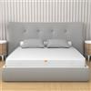 MiaSuite Materasso Matrimoniale 160x195 Alto 10 cm per Divano Letto - Materasso Pieghevole Ortopedico, Indeformabile, Traspirante con Rivestimento Aloe Vera, Anallergico - Made in Italy - Plus H10