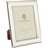 SEC OF FLORENCE 7201/15x20IT Cornice Portafoto in Argento Massiccio 925 con Retro in Legno Mogano