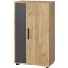 Vicco Cassettiera Berno, Rovere dorato/antracite, 50.1 x 87.3 cm
