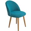 Generico Chair Covers with Backrest 4/6 Pieces Elegant Stretch Chair Covers for Dining Room Office Chair Cover with Round Back Jacqaurd Washable (Color : D, Size : 4pcs)