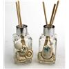 DLM Bomboniere DLM-31987 (Kit 6 Pezzi) Profumatore in Vetro Ciuccio Succhiotto Biberon Neonato Bimbo Bebè Fiocco Blu Diffusore per Ambienti Profumo Battesimo Nascita bomboniera