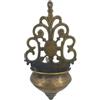 artigianatodaloise - Acquasantiera in Ottone Anticato Artigianato Made in Italy Ornamento - Acquasantiera 4