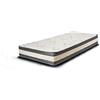 Supval Fodera Memory Bamboo Topper Super Comfort per materasso da 22 a 26 cm - Sfoderabile doppia cerniera - Lavabile (80x190)