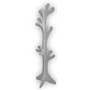 Lupia - Appendiabiti da Terra Albero Grey in Legno 40x170 cm, Grigio, 20 Ganci Arrotondati, Montaggio Facile, Design Shabby per Camera e Ingresso, Soggiorno, Ufficio