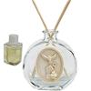 DLM Bomboniere DLM33747 (Kit 12 Pezzi) Profumatore in Vetro per Santa Cresima Diffusore per Ambienti Profumo bomboniera